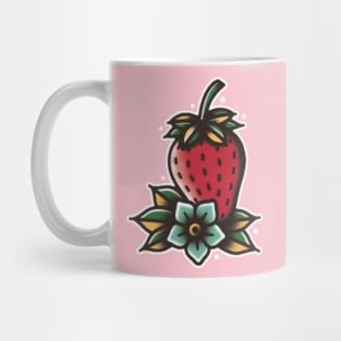 Strawberry Tattoo design Mug
